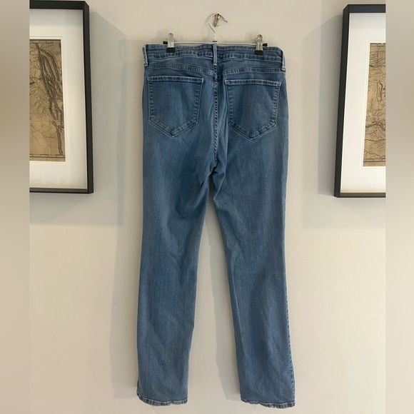 NYDJ Light Blue ‘Marilyn’ Straight Leg Jeans - Picture 6 of 6